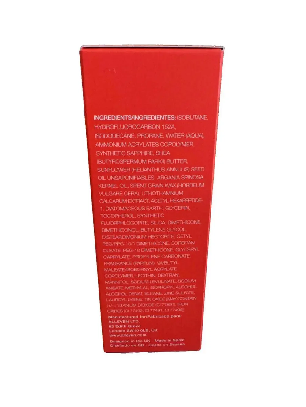 Alleven Colour Shield Glow Luminizing Body Enhancer PEARL 2.3oz NIB